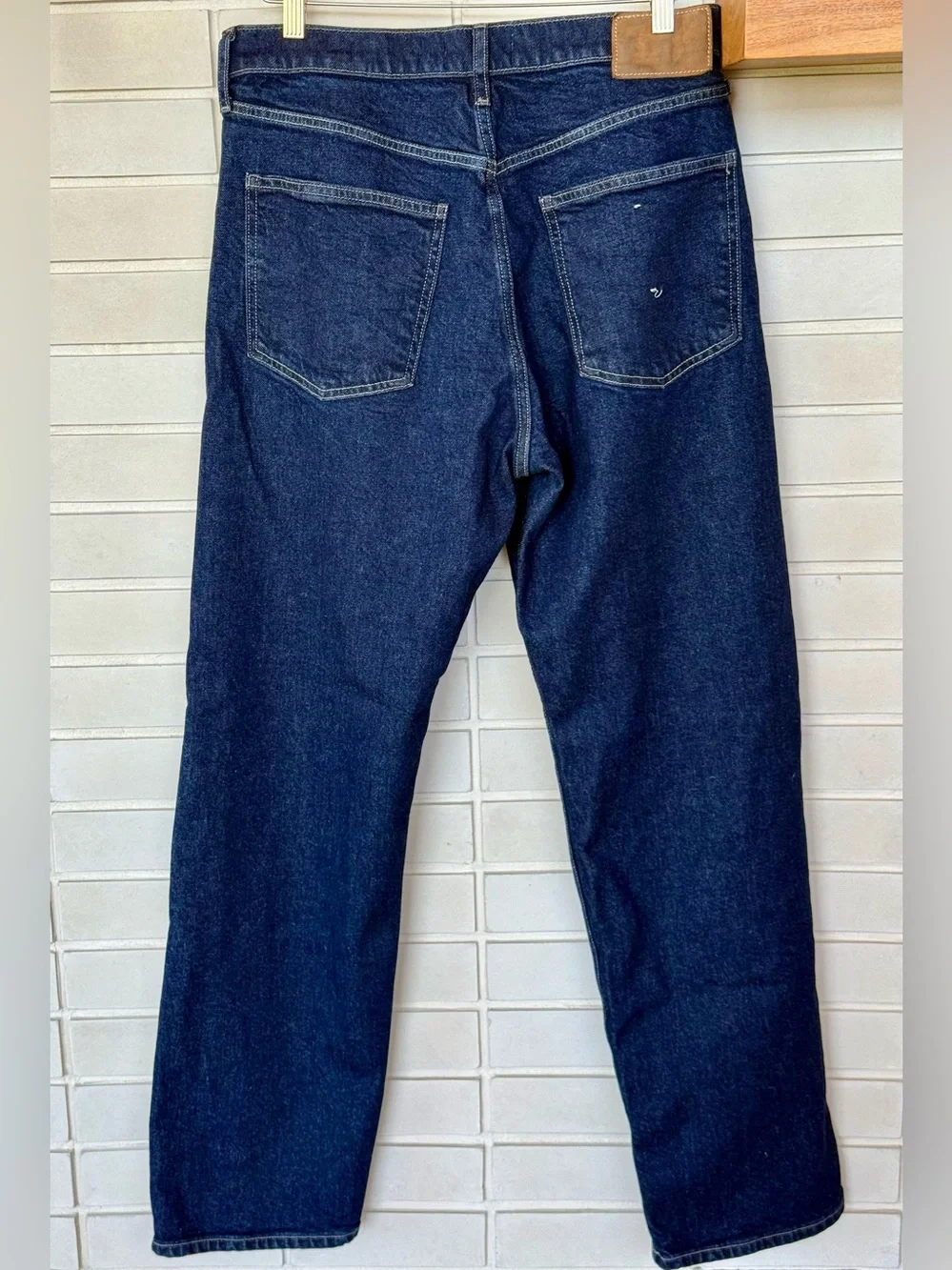 Banana Republic Authentic Straight Jeans * Dark Rinse * 34x32 * 99% Cotton NWOT